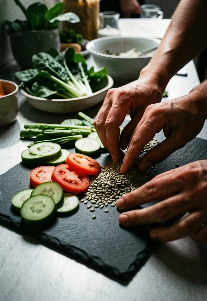 Nutritional vitality close-up